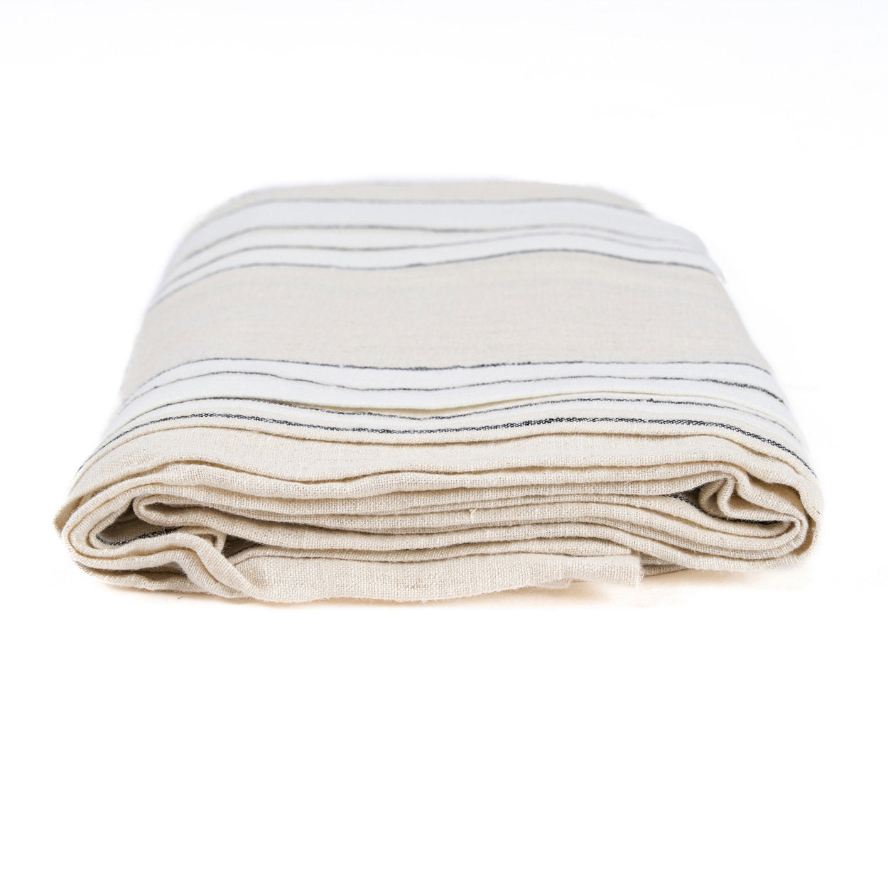 La Nappe Provençale - Noir et Blanc Naturel - 150x250