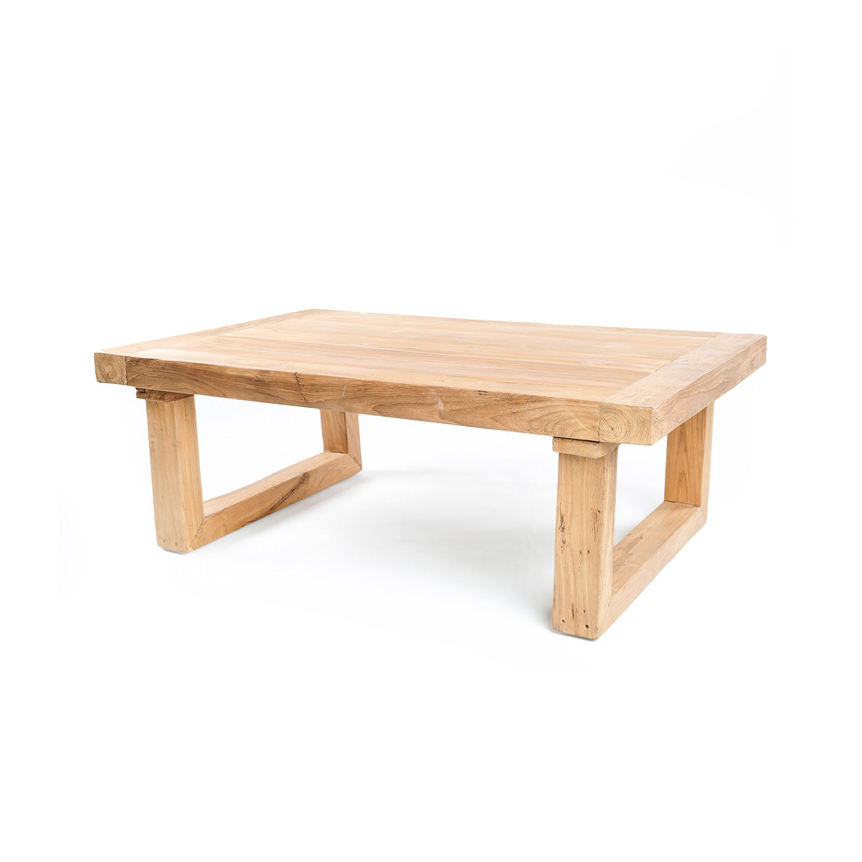 La table basse en teck recyclé - Naturel