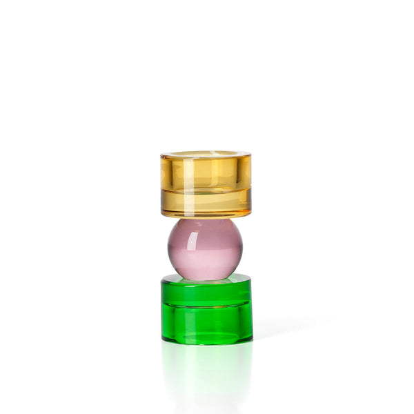 The Solar Jewel Candle Holder - Low