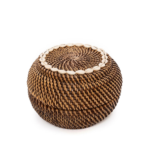 Le Panier Colonial Peek-a-Boo - Marron Naturel - M