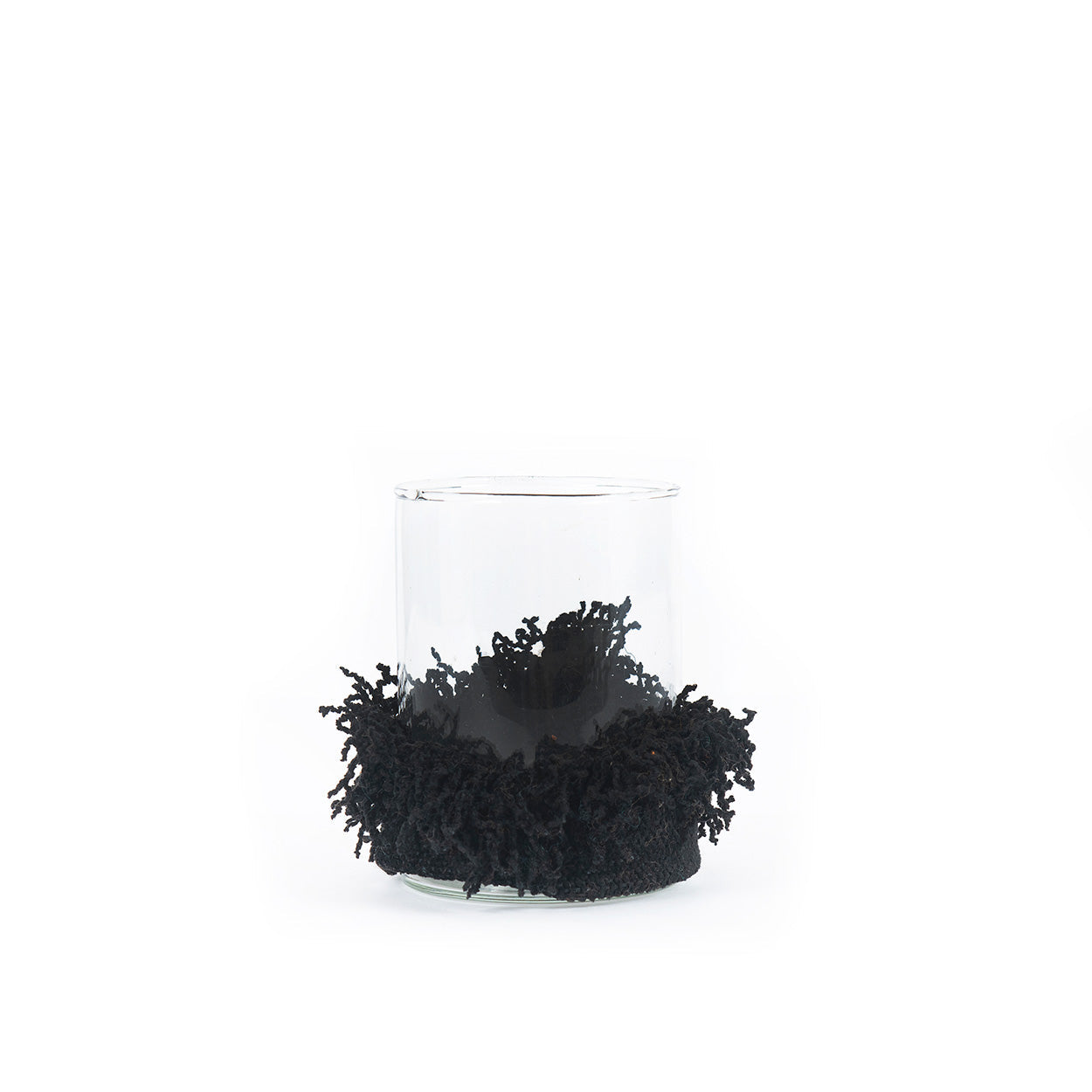 Le bougeoir Oh My Gee - Velours Noir - M
