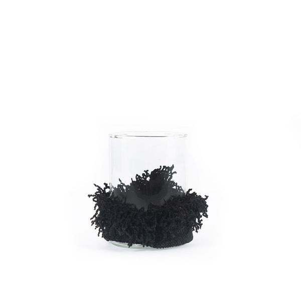 Le bougeoir Oh My Gee - Velours Noir - M
