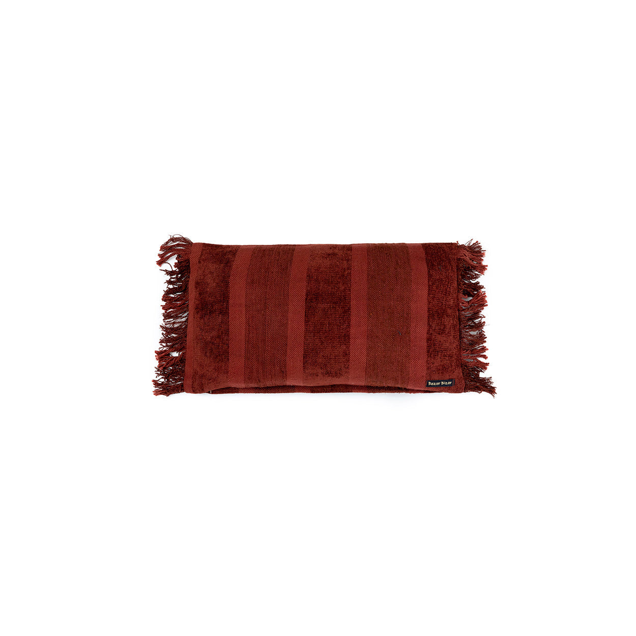 La Housse de Coussin Oh My Gee - Velours Bordeaux - 30x50