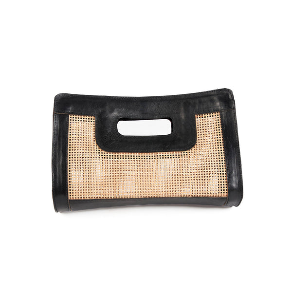 La pochette Riviera Noir - Noir naturel