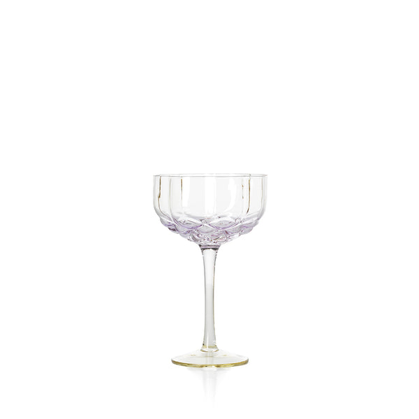 The Pink Blush Cocktail Coupe - Pink