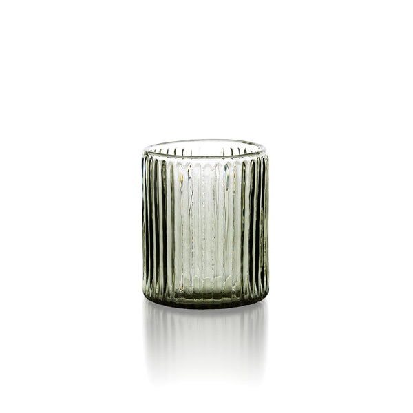 The Ribbed Tumbler - Charcoal