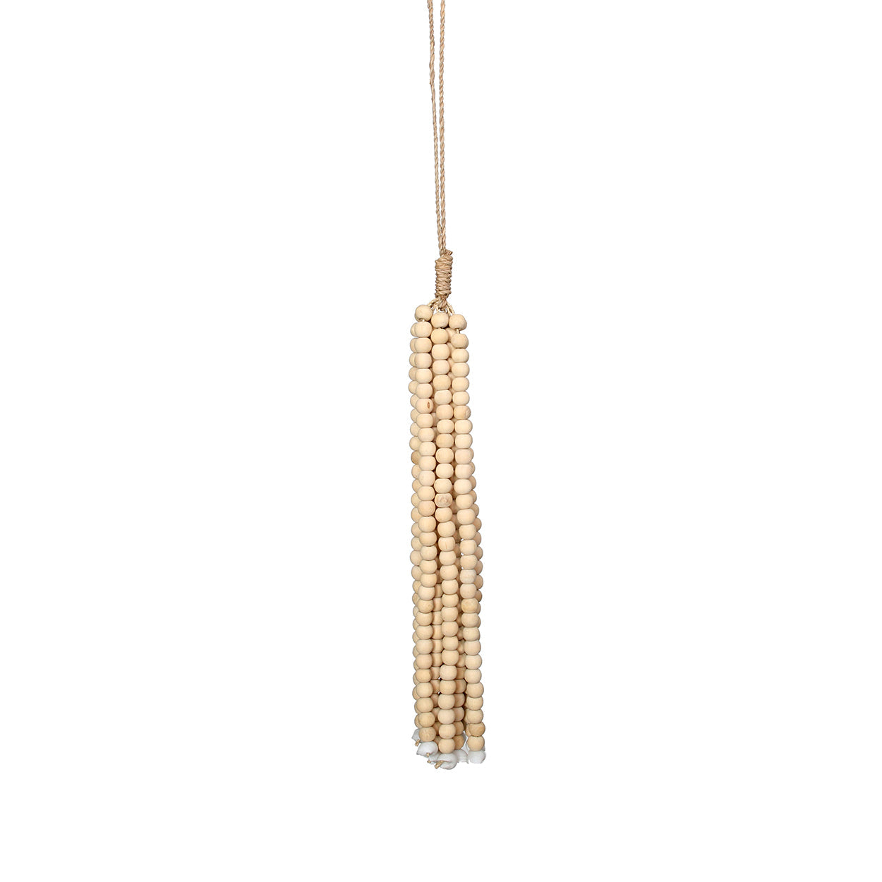 Le gland à perles en bois - Naturel