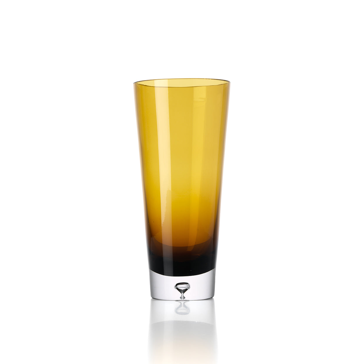 De Sunset Glow Vaas - Bruin Goud - L