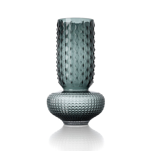The Sapphire Jewel Vase - Blue - L