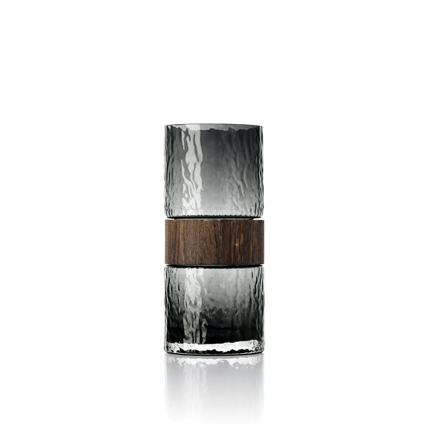 The Wood You Be Mine Vase - Dark Grey - M