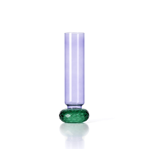 Le vase en quartz violet