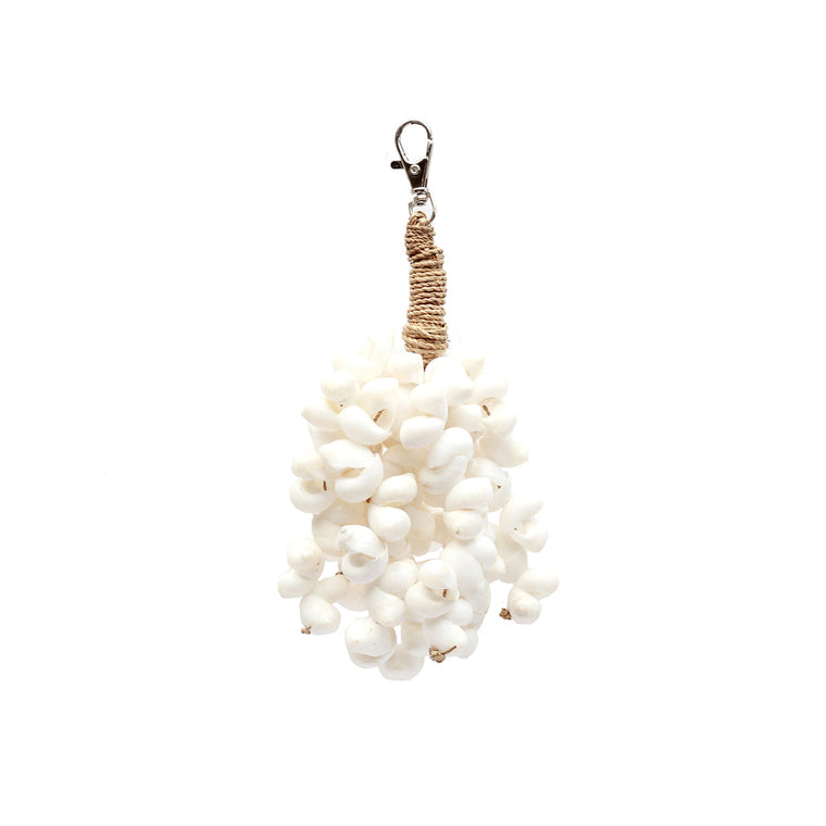 The Kai Shell Keychain - White