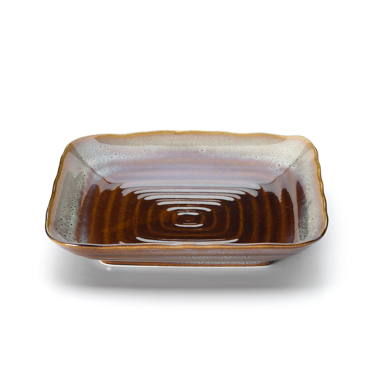 Het Vierkante Bord Smoked Horizon - Bruingrijs - M
