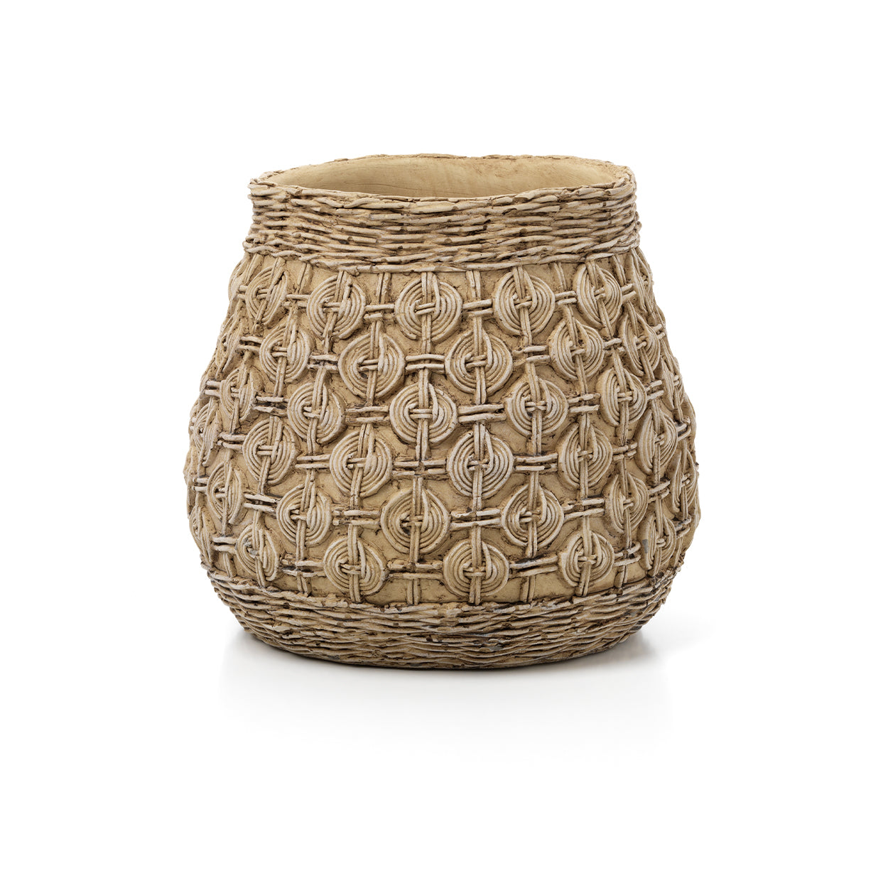 Le Pot de Fleurs en Béton Knot - T. XL