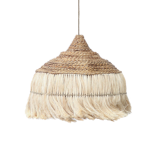 Le Pendentif Hoola Abaca - Naturel - L
