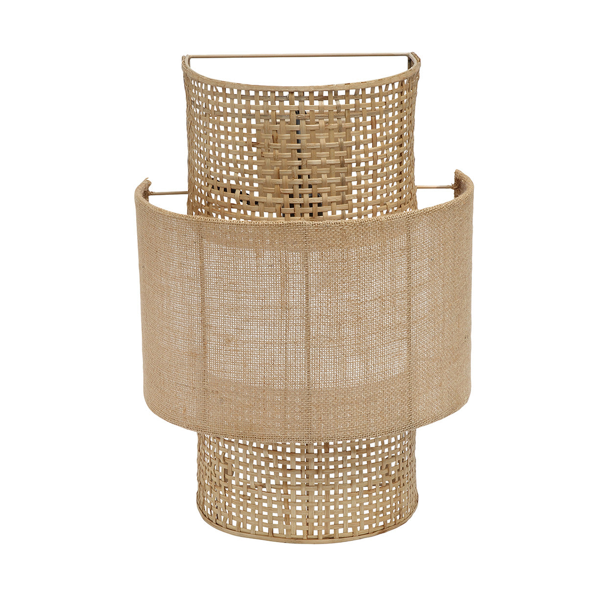 L'applique murale Bolly Jute - Naturel - M