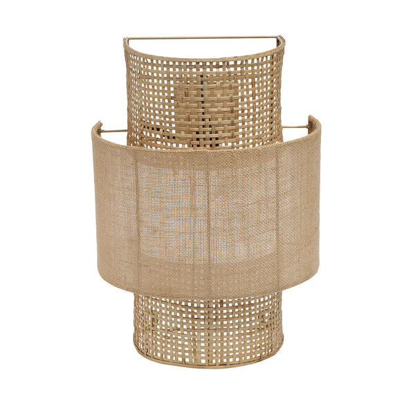 L'applique murale Bolly Jute - Naturel - M