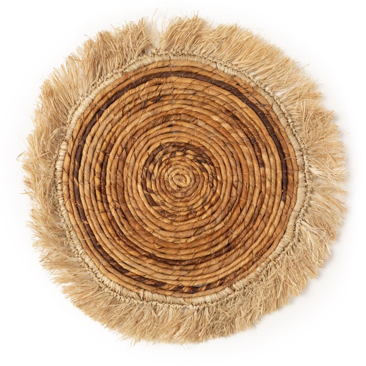 Le Set de Table en Raphia de Bananier - Naturel