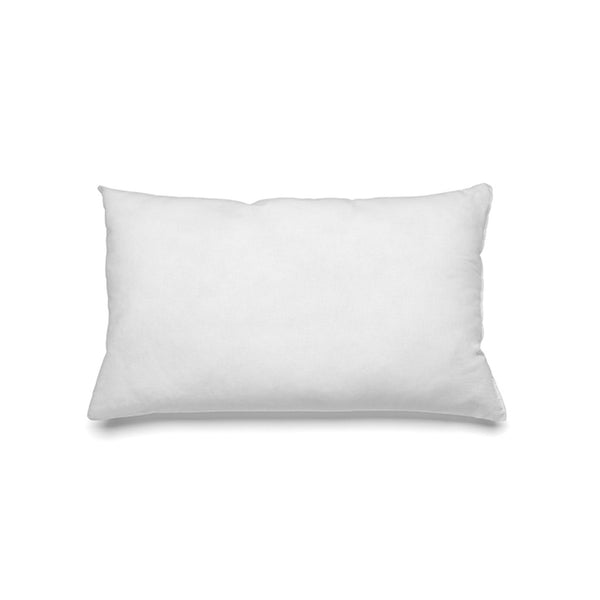 Coussin intérieur blanc rectangulaire - 50x70