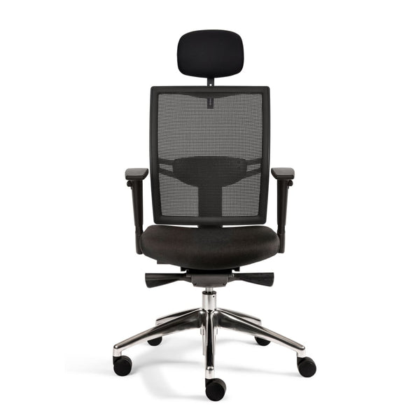 Workliving Projectas V1 Mesh avec Appui-tête - Chaise de Bureau Design Ergonomique (N)EN 1335