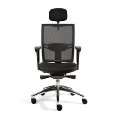 Workliving Projectas V1 Mesh avec Appui-tête - Chaise de Bureau Design Ergonomique (N)EN 1335