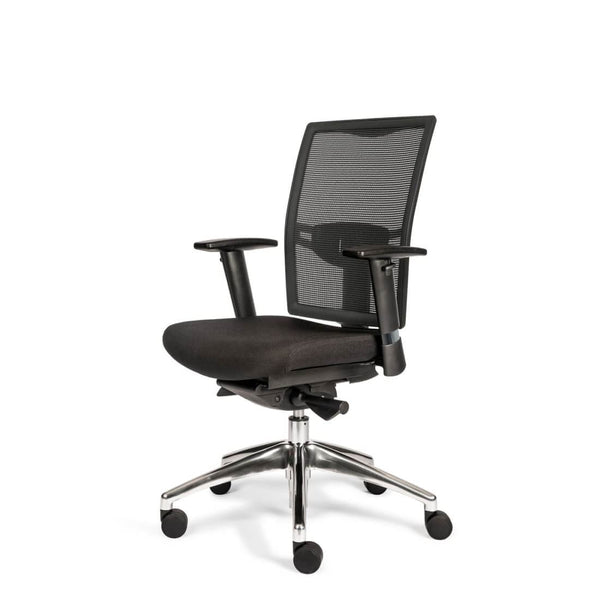 Workliving Projectas V1 Mesh Black Edition - Ergonomic Office Chair Design (N)EN 1335
