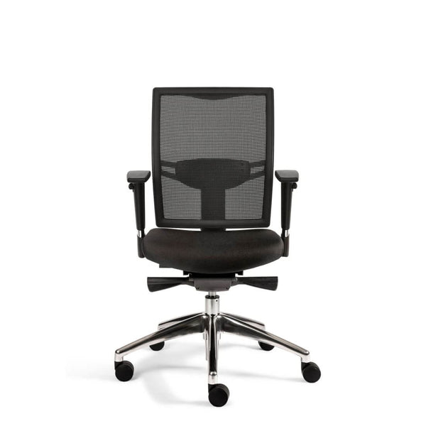 Workliving Projectas V1 Mesh Black Edition - Ergonomic Office Chair Design (N)EN 1335