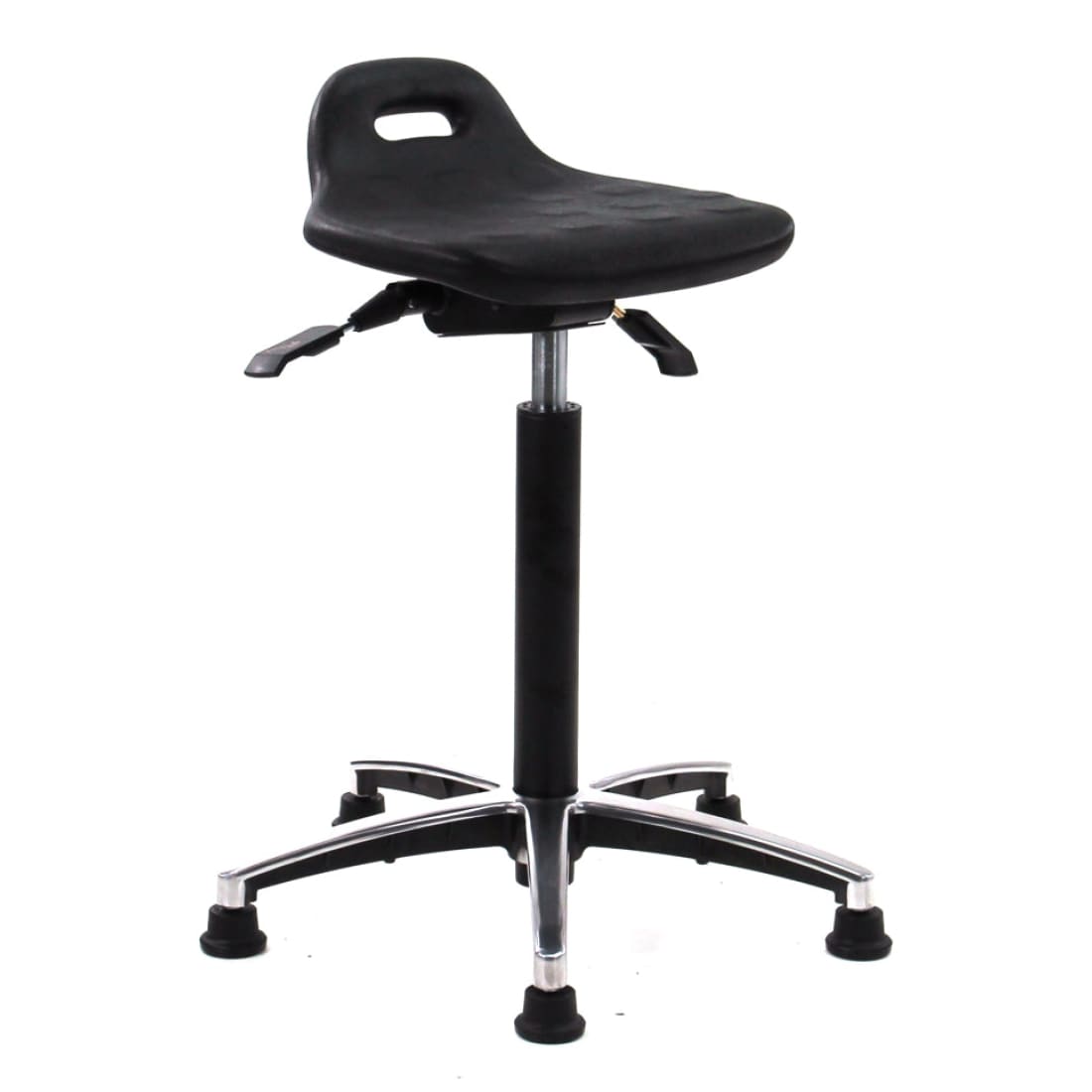 Workliving Stool - PU Seat - Aluminum Base - Bar Stool