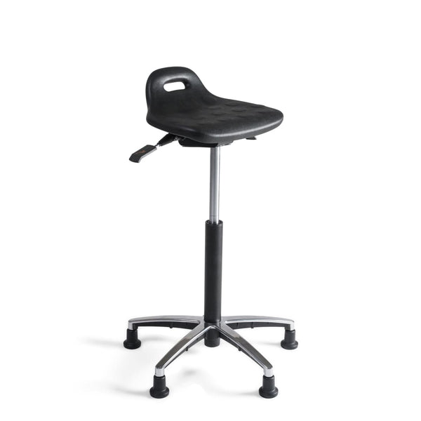 Workliving Stool - PU Seat - Aluminum Base - Bar Stool