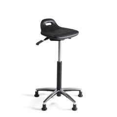 Workliving Stool - PU Seat - Aluminum Base - Bar Stool