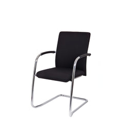 "Workliving Meeting Chair X1 - Comfort Sled Black"