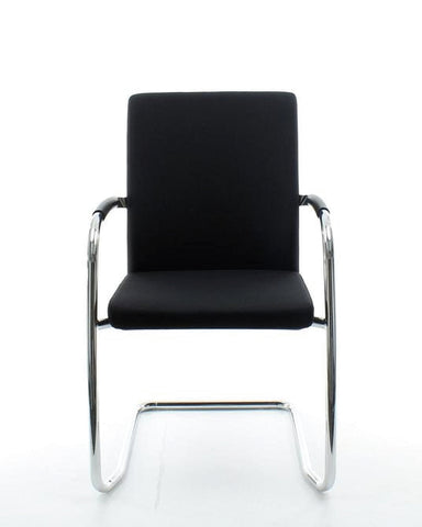 "Workliving Meeting Chair X1 - Comfort Sled Black"