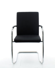 "Workliving Meeting Chair X1 - Comfort Sled Black"
