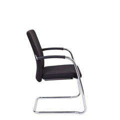 "Workliving Meeting Chair X1 - Comfort Sled Black"