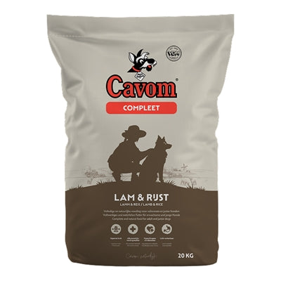 CAVOM Agneau/Riz Complet 20 kg