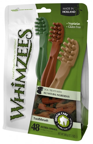 WHIMZEES TOOTHBRUSHES XS 6.5 CM 48 PCS