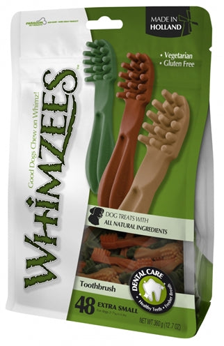 WHIMZEES TOOTHBRUSH SMALL 8.5 CM 24 PCS