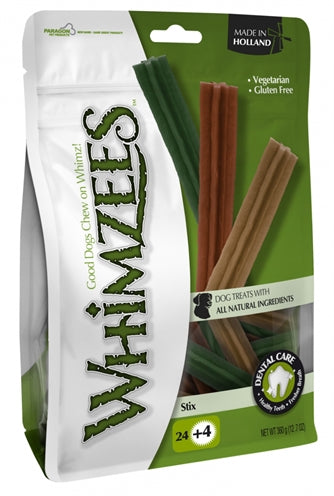 WHIMZEES Stix Small 12 cm 24+4 stuks