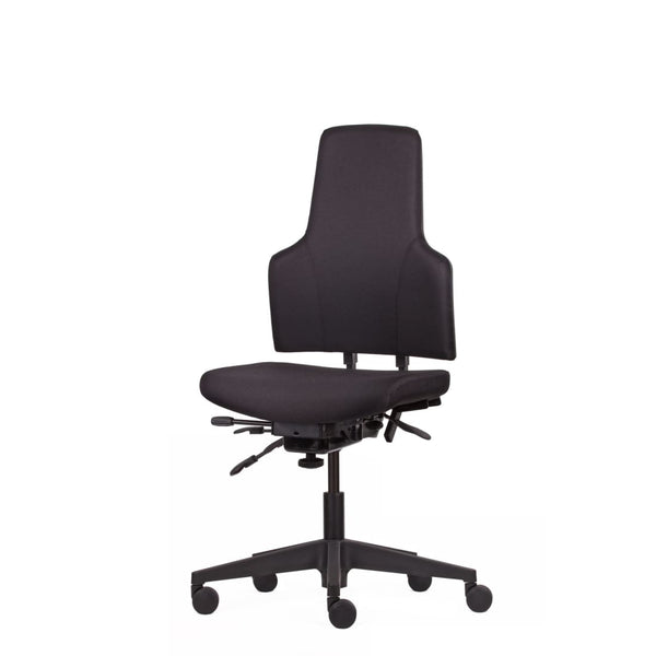 Workliving Bureaustoel WS Klasse Zwarte Editie Comfort (N)EN 1335
