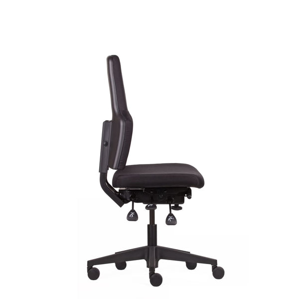 Workliving Bureaustoel WS Klasse Zwarte Editie Comfort (N)EN 1335