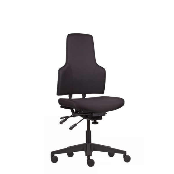 Workliving Bureaustoel WS Klasse Zwarte Editie Comfort (N)EN 1335