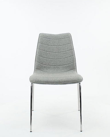 "Workliving Verona Dining Chair / Meeting Chair - Mirage black - black frame"