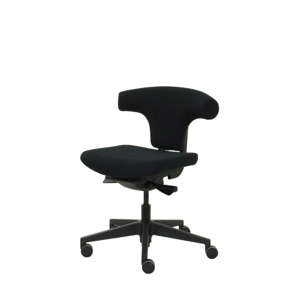 Workliving T-Bone Black Edition Black - Ergonomic Design Office Chair (N)EN 1335