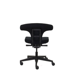 Workliving T-Bone Black Edition Black - Ergonomic Design Office Chair (N)EN 1335
