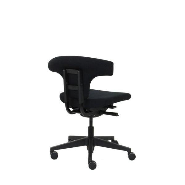 Workliving T-Bone Black Edition Black - Ergonomic Design Office Chair (N)EN 1335