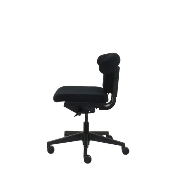 Workliving T-Bone Black Edition Black - Ergonomic Design Office Chair (N)EN 1335