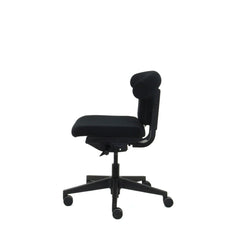 Workliving T-Bone Black Edition Black - Ergonomic Design Office Chair (N)EN 1335