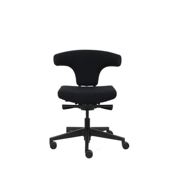 Workliving T-Bone Black Edition Black - Ergonomic Design Office Chair (N)EN 1335