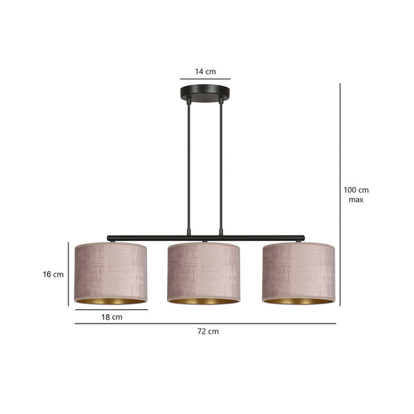 HILDE 3 BL ROSE