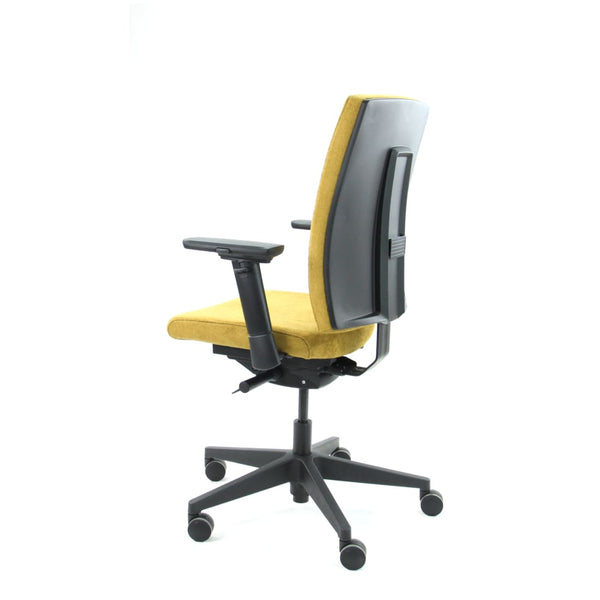 Workliving Eva Comfort Geel Regain - Ergonomische Bureaustoel (N)EN 1335